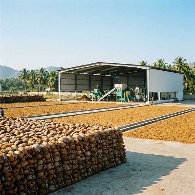 Overseas Exim Coco Peat Manufacturing Unit