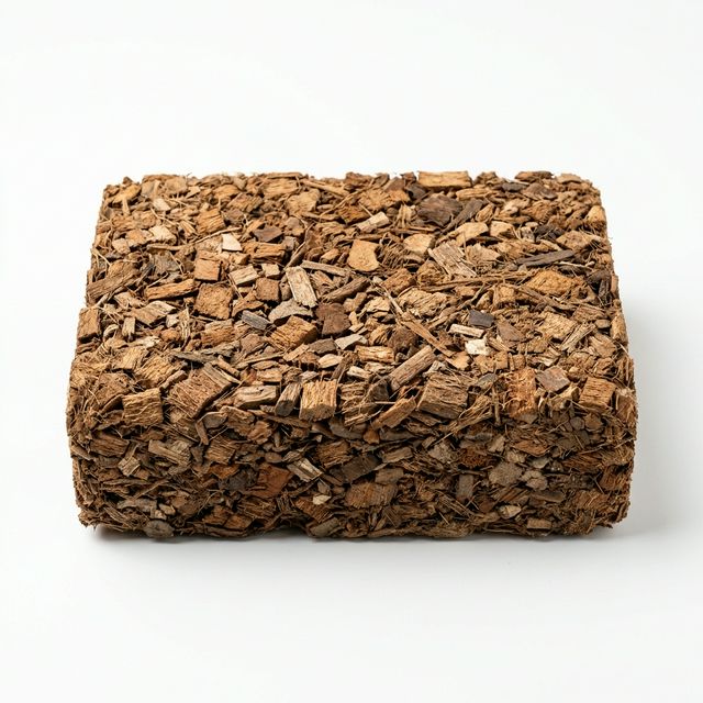 Coconut Husk Chips Block 5kg